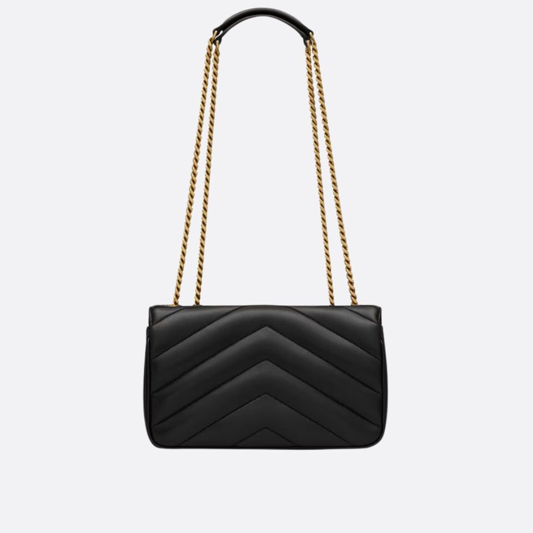 Tasche Saint Laurent LOULOU SMALL MATELASSÉ aus Lammleder