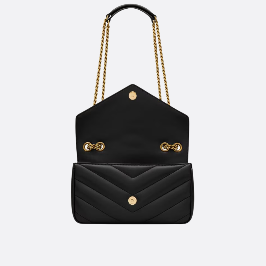 Tasche Saint Laurent LOULOU SMALL MATELASSÉ aus Lammleder