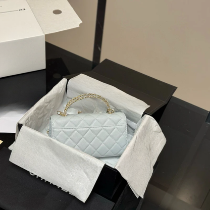 Tasche Classic Flap Eisgrau – Chanel