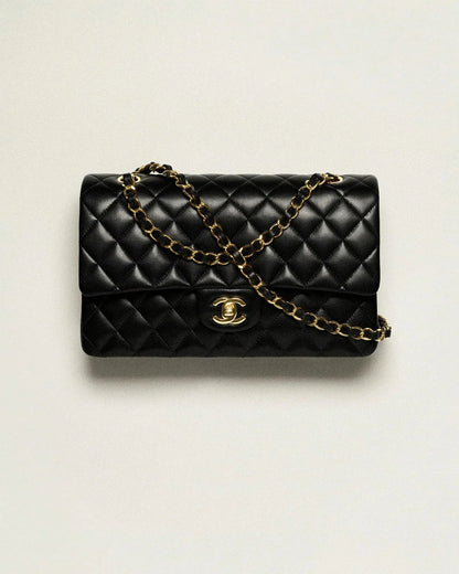 Tasche Chanel Double Flap – Schwarze Edition