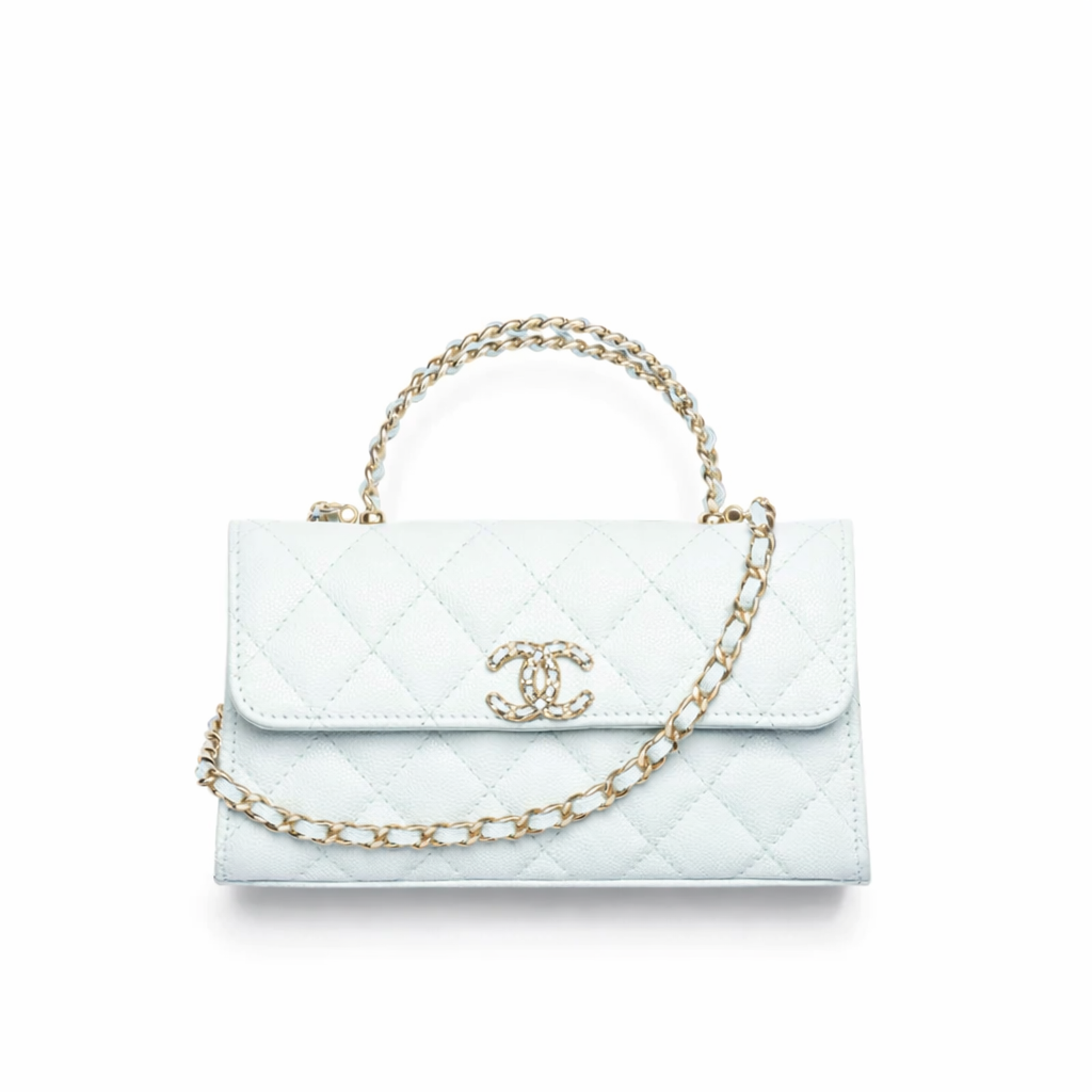 Tasche Classic Flap Eisgrau – Chanel