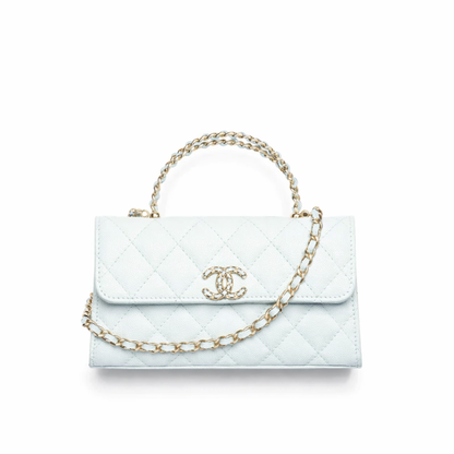 Tasche Classic Flap Eisgrau – Chanel