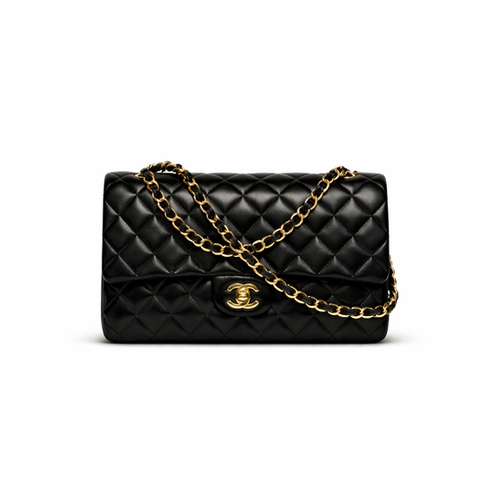 Tasche Chanel Double Flap – Schwarze Edition