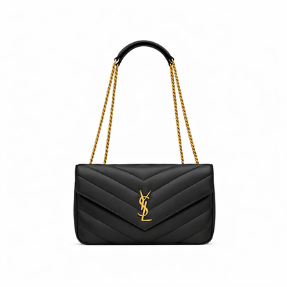 Tasche Saint Laurent LOULOU SMALL MATELASSÉ aus Lammleder