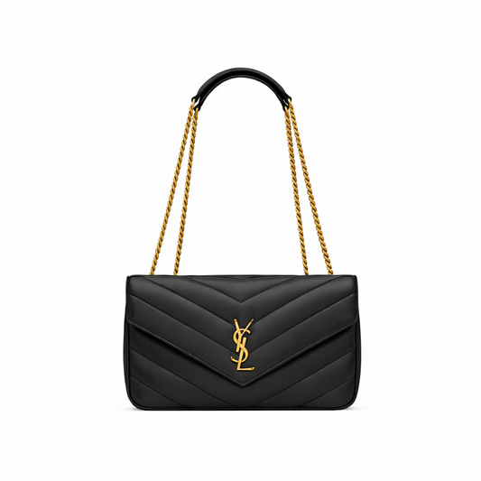 Tasche Saint Laurent LOULOU SMALL MATELASSÉ aus Lammleder