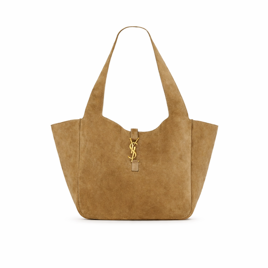 Tasche Saint Laurent LE 5 À 7 BEA aus Wildleder