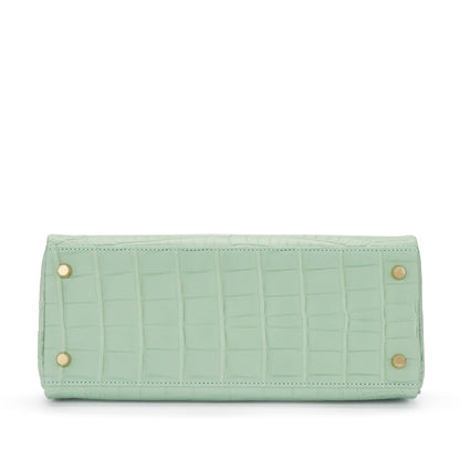Tasche Hermès Kelly 28 Vert d’Eau Alligator – Limitierte Edition
