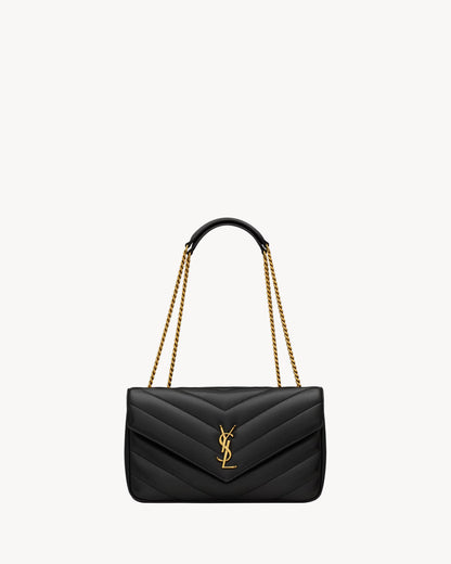 Tasche Saint Laurent LOULOU SMALL MATELASSÉ aus Lammleder