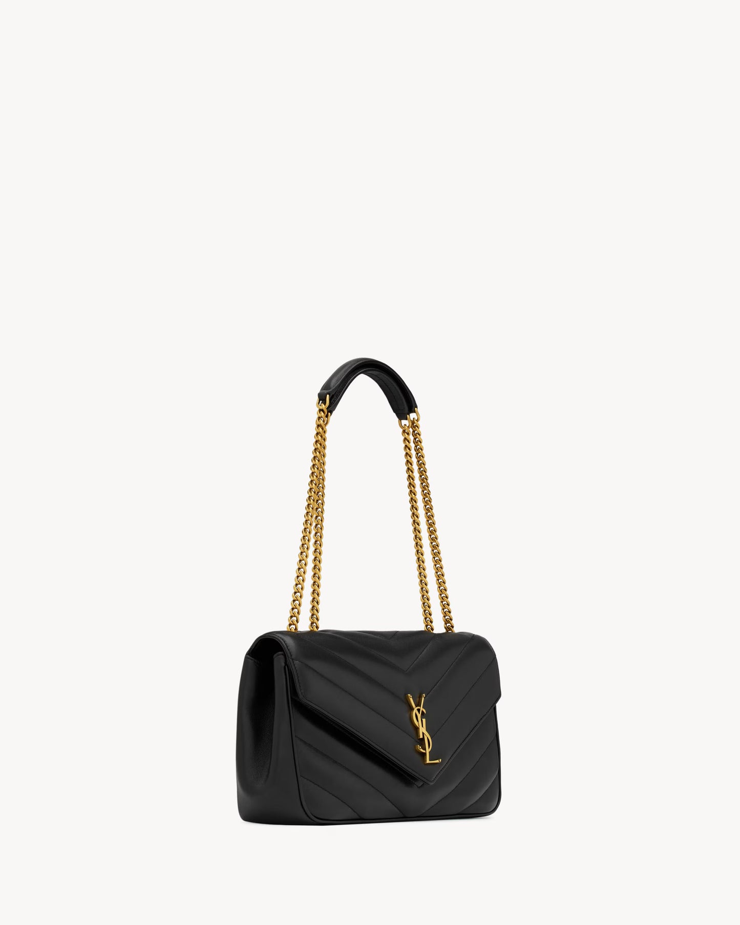 Tasche Saint Laurent LOULOU SMALL MATELASSÉ aus Lammleder