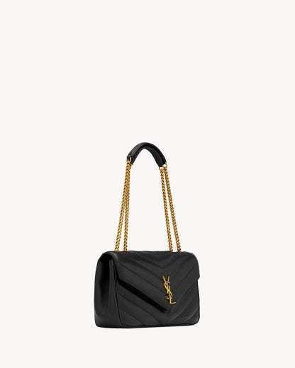 Tasche Saint Laurent LOULOU SMALL MATELASSÉ aus Lammleder